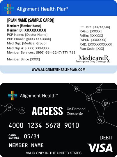 members alignment health plan com access card balance|alignment health plan member registration.